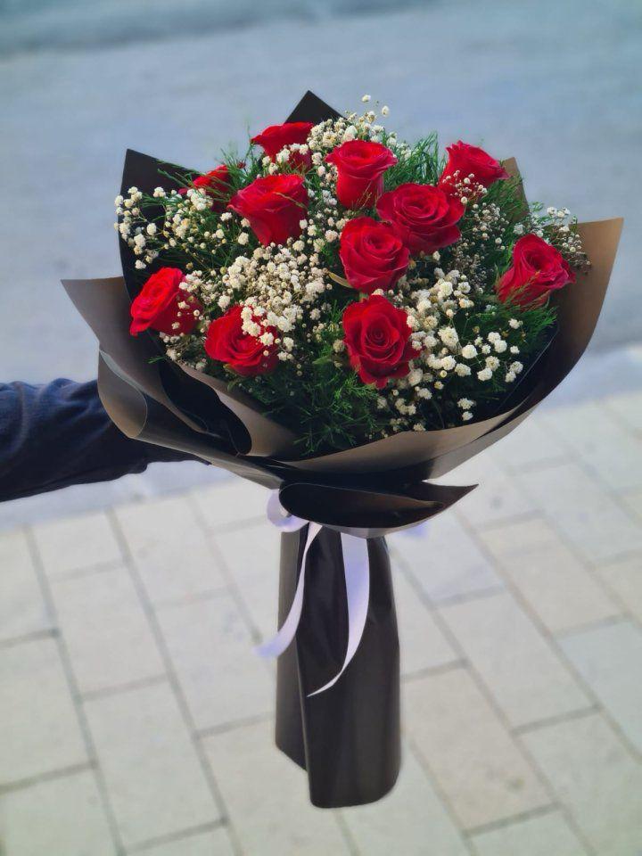 11-kirmizi-gul 11 KIRMIZI GÜL BUKETİ - Görsel 1